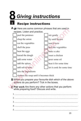 A Listen to a conversation.
   