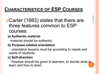 English for-specific-purposes (2) | PPTX