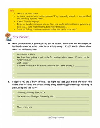  English grammar-6 CLASS - SIX