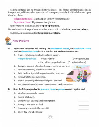  English grammar-6 CLASS - SIX