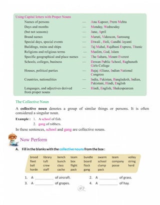  English grammar-6 CLASS - SIX