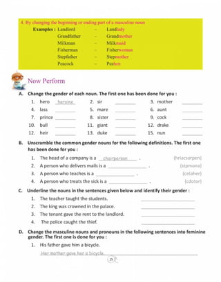  English grammar-6 CLASS - SIX