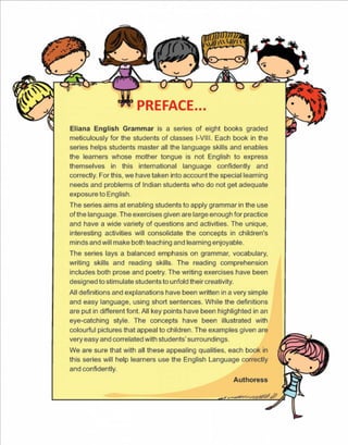  English grammar-6 CLASS - SIX