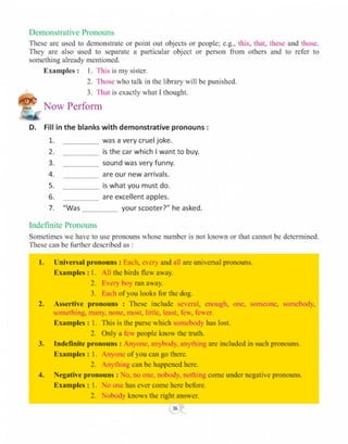 English grammar-6 CLASS - SIX