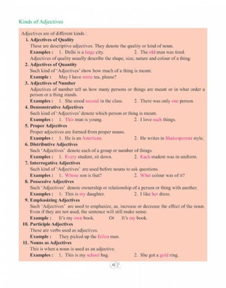  English grammar-6 CLASS - SIX