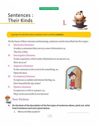  English grammar-6 CLASS - SIX