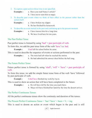  English grammar-6 CLASS - SIX