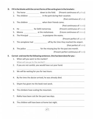  English grammar-6 CLASS - SIX