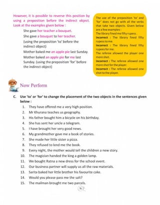  English grammar-6 CLASS - SIX