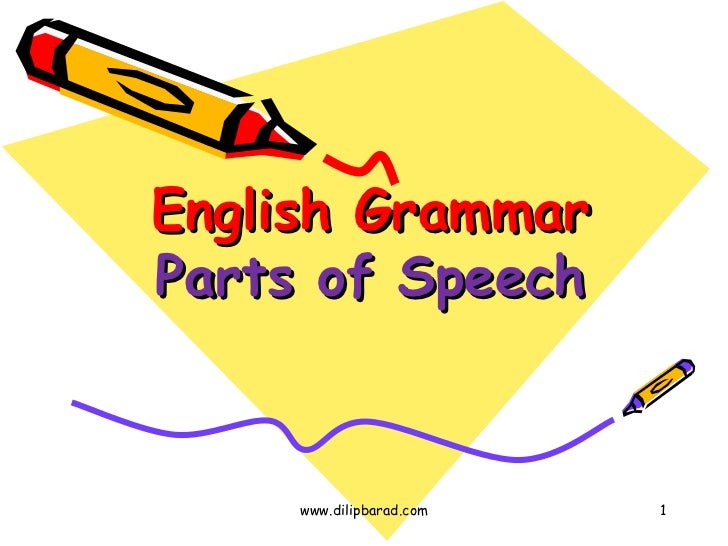 parts of speech powerpoint