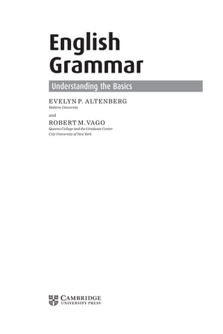 English grammar-understanding-basics