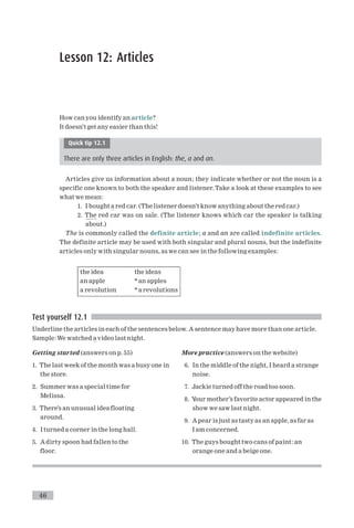 English grammar-understanding-basics