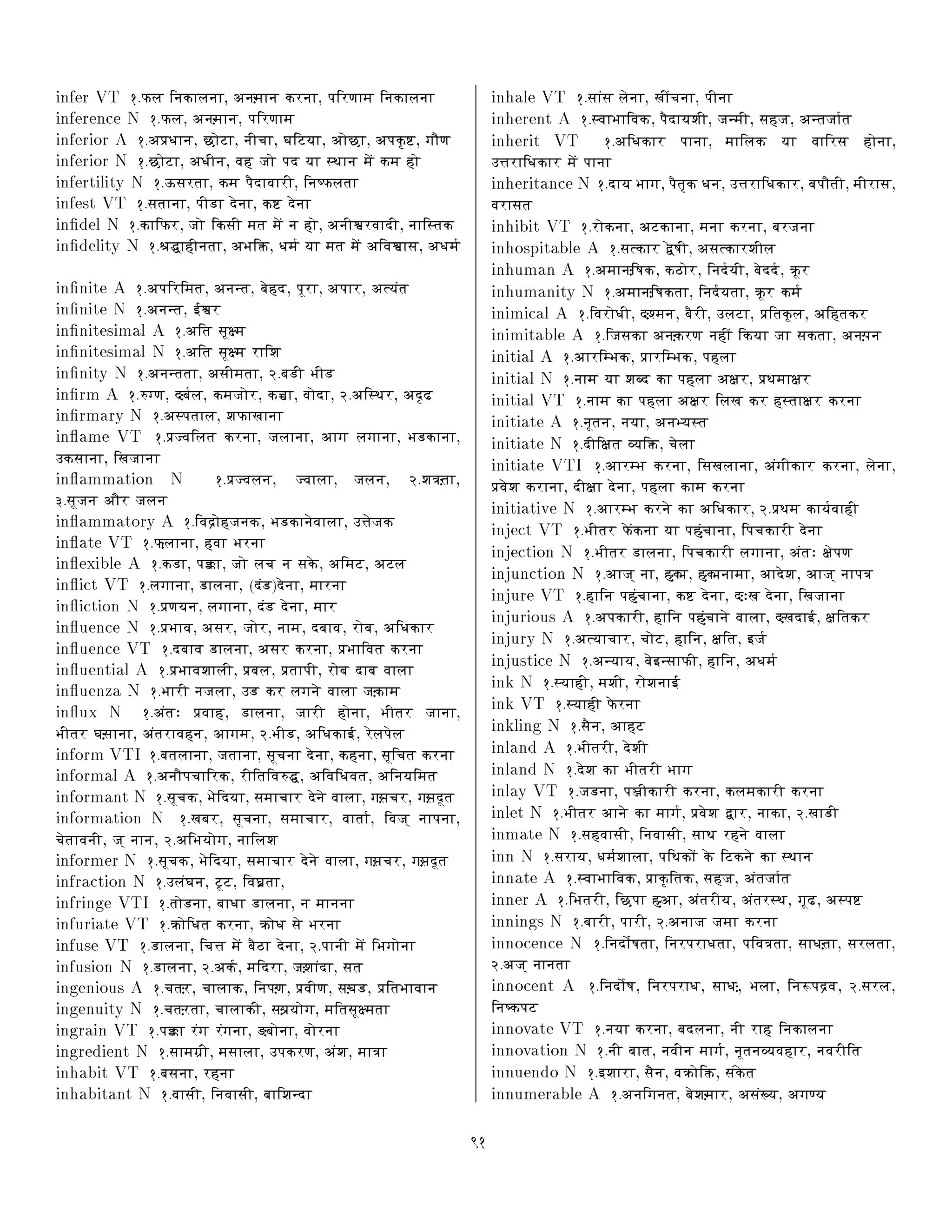 English hindi dictionary | PDF