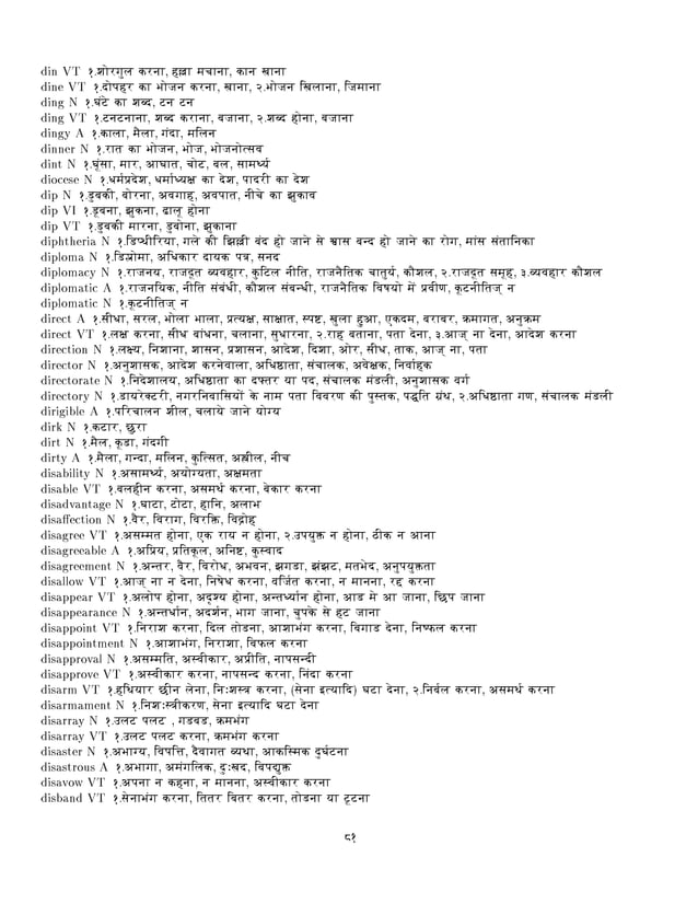 English to hindi dictionary pdf free download