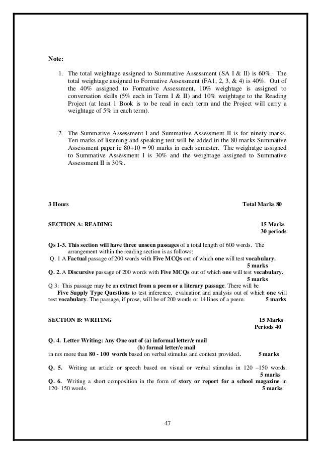 English Language And Literature Class E Ix S A Ii 13