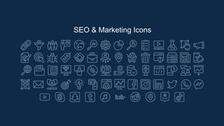 SEO & Marketing Icons
 