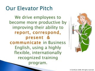 English Language Training For Employees | PPT