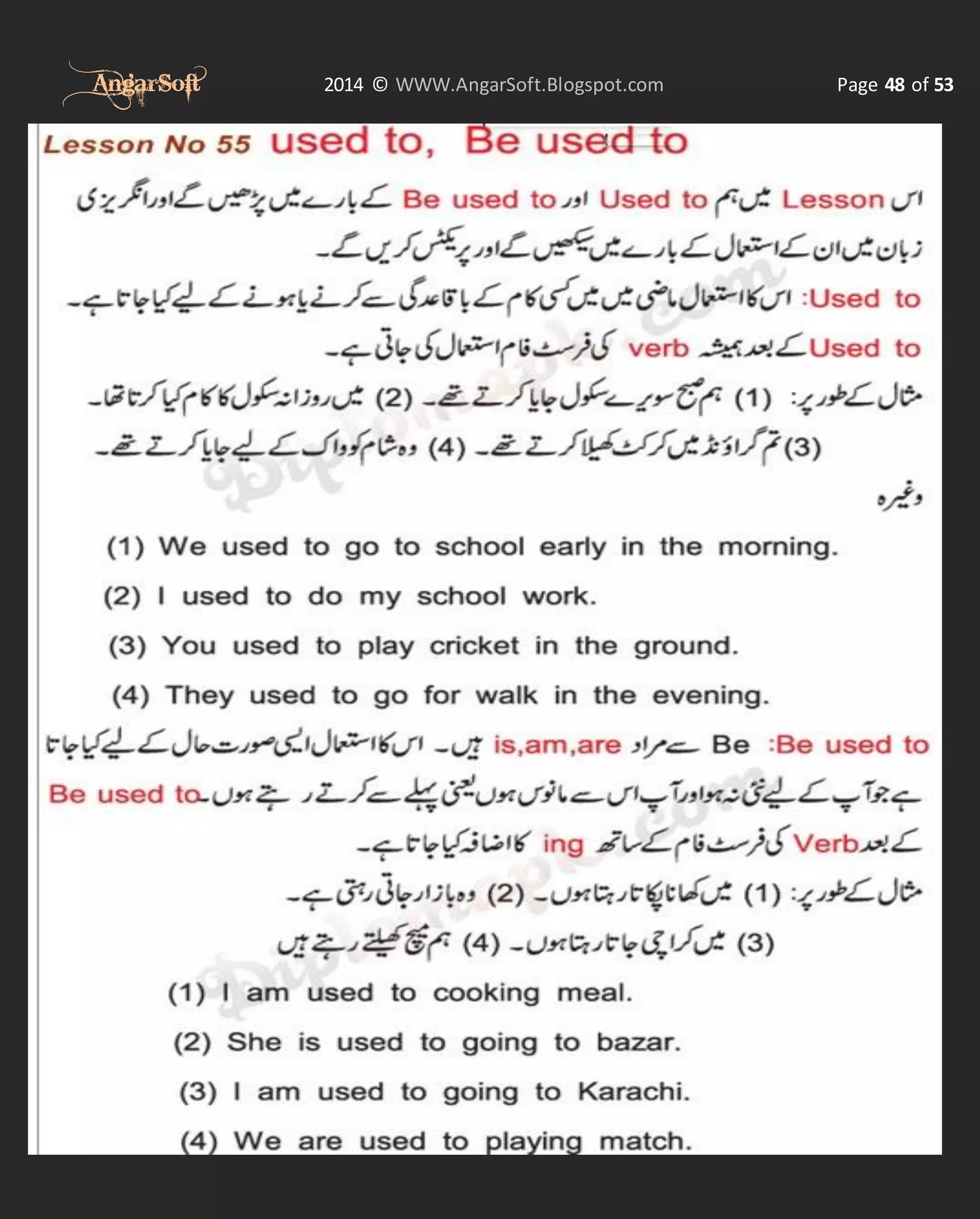 English Learning Course In Urdu
