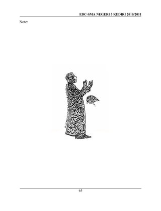 EDC-SMA NEGERI 3 KEDIRI 2010/2011
65
Note:
 