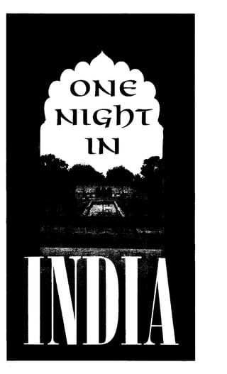 English   one night in india