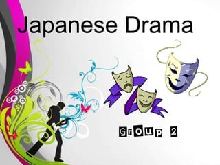Free Powerpoint Templates Japanese Drama Group 2 
