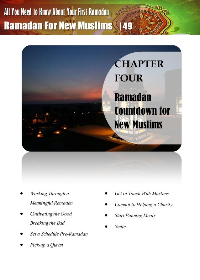 Ramadan Guide for New Muslims  Australian Islamic 