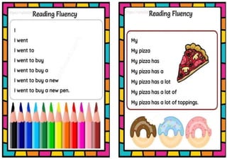 English Reading Fluency Docx