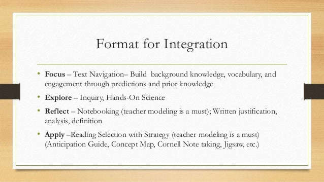Integration definition english