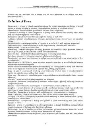 Understanding and Addressing Pornography, Masturbation, and Sexual Sins ...