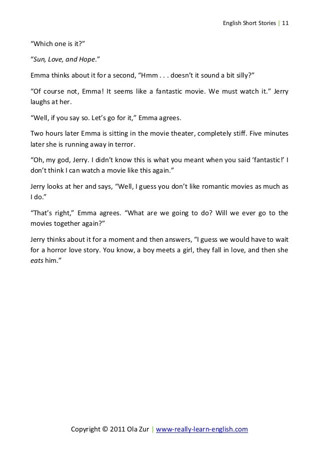 horror story essay