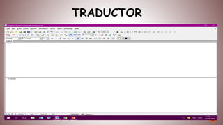TRADUCTOR
 