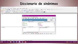 Diccionario de sinónimos
 