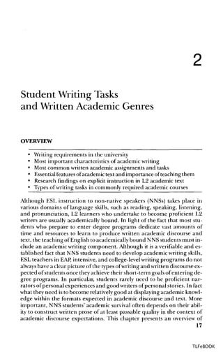 English teaching academic esl writing practical techniques in ...