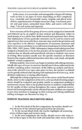English teaching academic esl writing practical techniques in ...