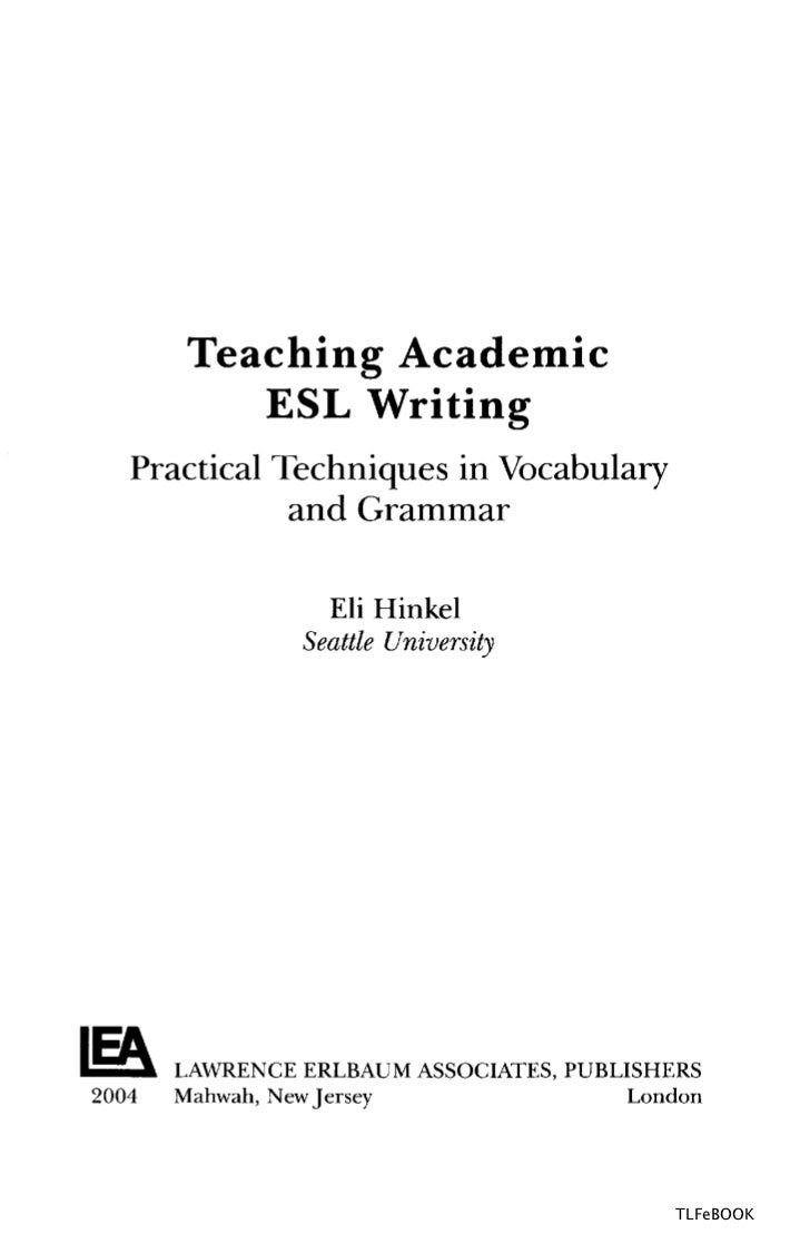 Academic writing in english guidelines fha