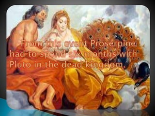 English  the story of proserpine