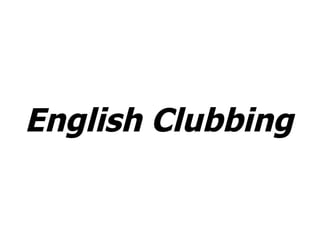 English vs. Swedish Clubbing
