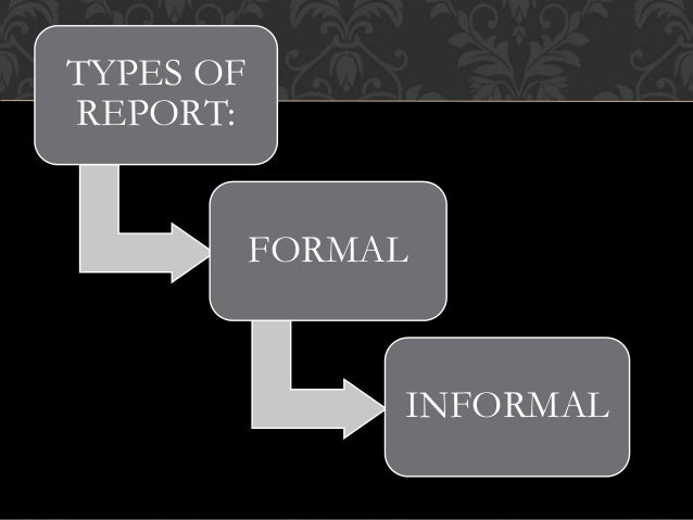 Kinds of report writing