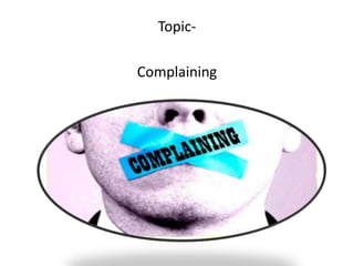 Complaining, Hope and Wish, Expression of good & bad News, Expression ...