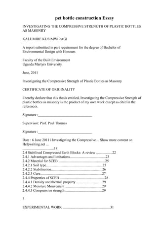 English 101 Essay | PDF