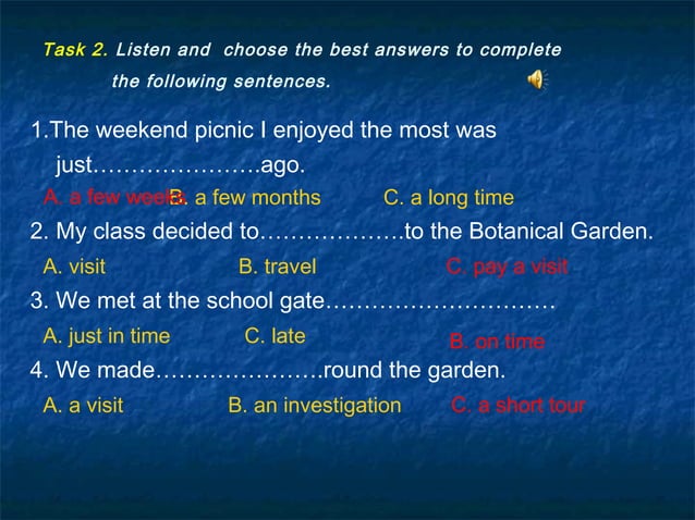 English 10 unit 6 listening | PPT