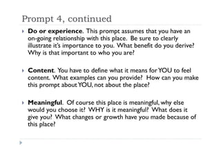 English 12CP Narrative Essay