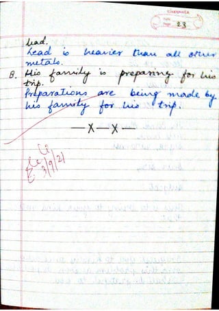 ICSE English Language Class X Handwritten Notes | PDF