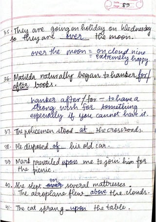 ICSE English Language Class X Handwritten Notes | PDF