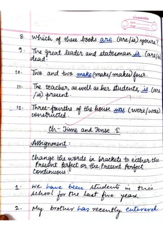 ICSE English Language Class X Handwritten Notes | PDF