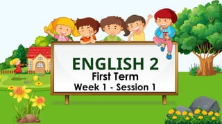 ENGLISH Grade 2 Powerpoint presentation | PPTX