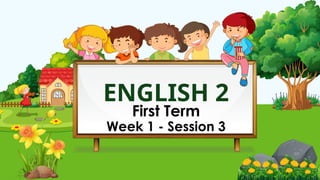 ENGLISH Grade 2 Powerpoint presentation | PPTX
