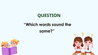 ENGLISH Grade 2 Powerpoint presentation | PPTX