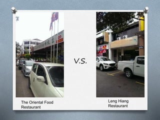 V.S.
The Oriental Food
Restaurant
Leng Hiang
Restaurant
 