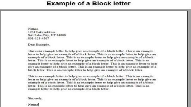 block paragraph